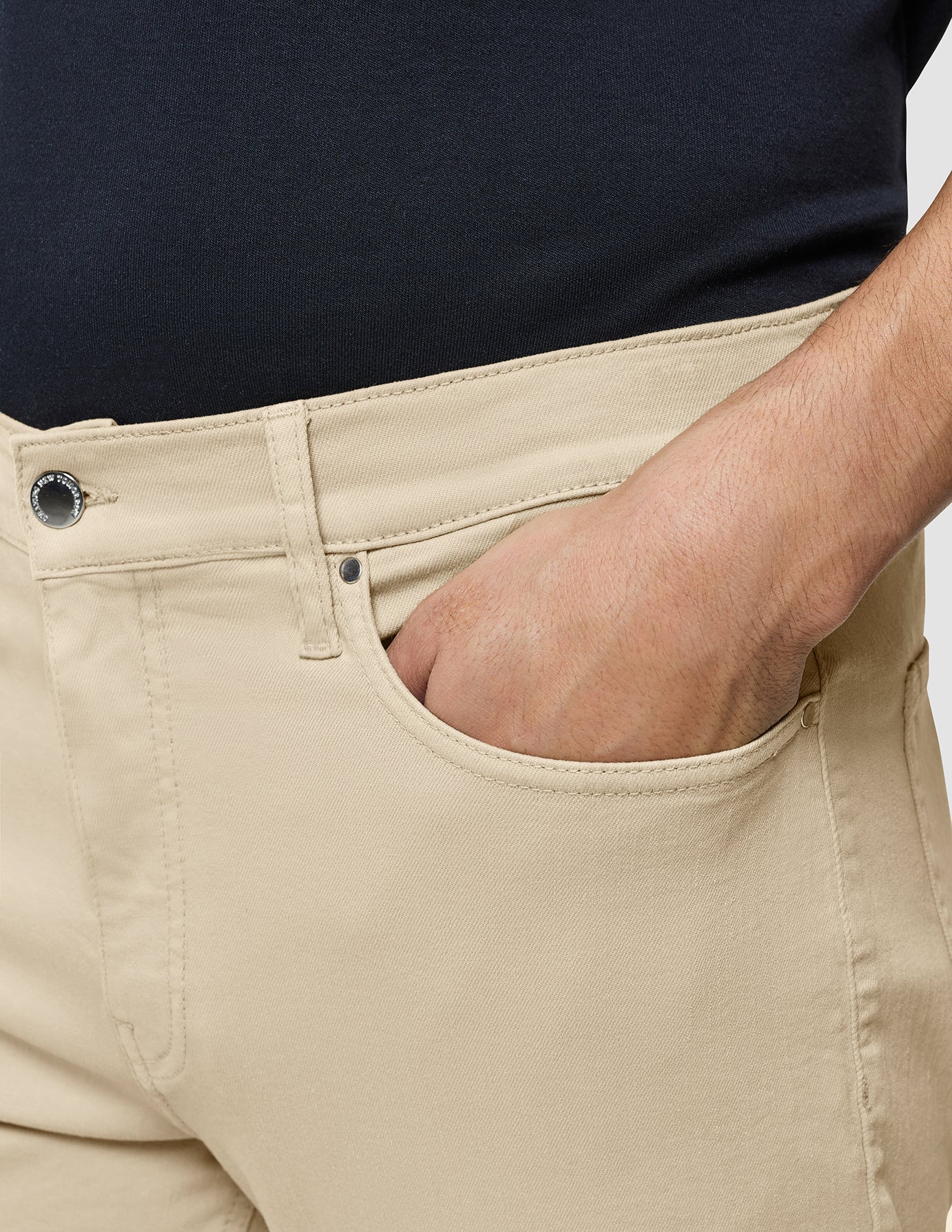 Classic 5-Pocket Pants Slim Safari